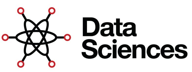 Target Data Sciences logo with an atom icon on the left and the text "Data Sciences" on the right of the icon